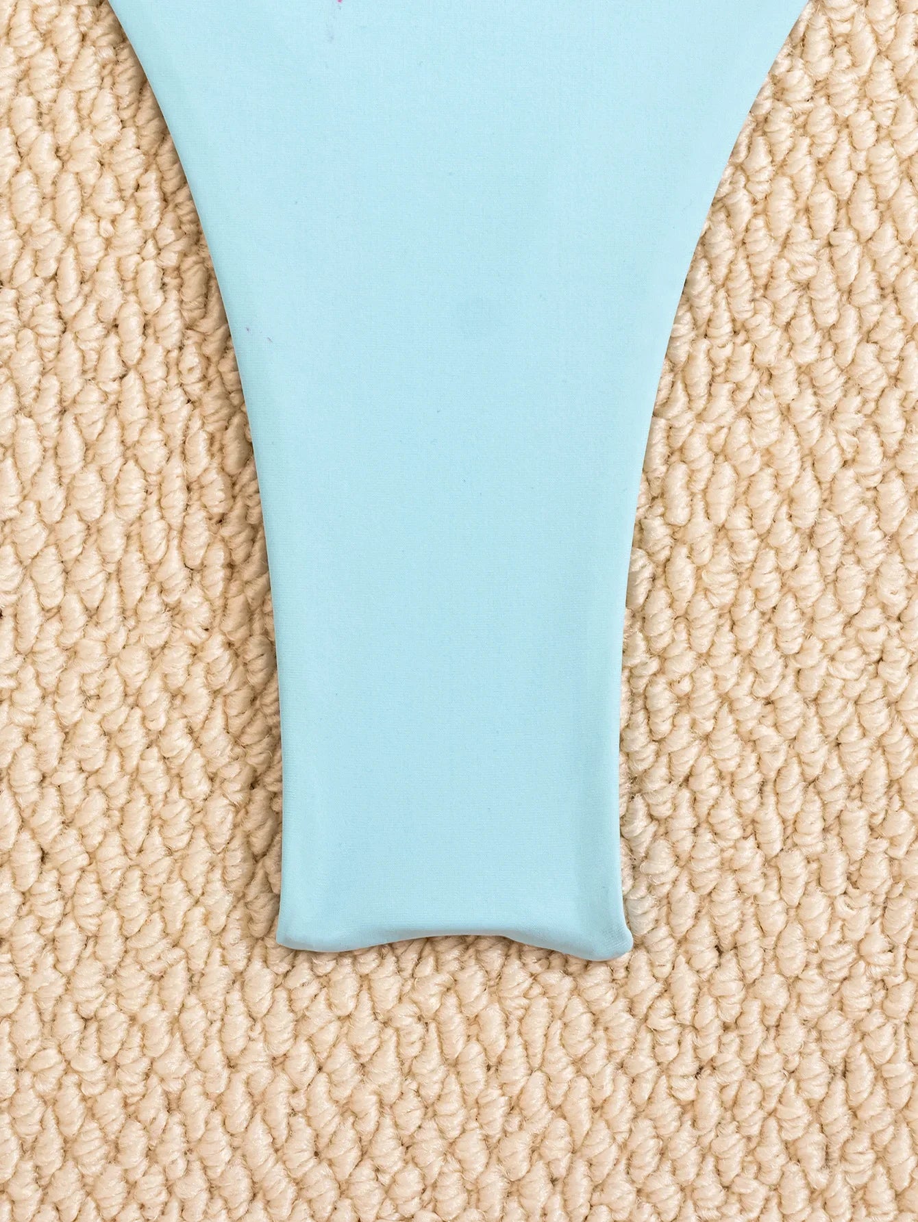 Bandeau Bikini Set With Starfish Applique Thong Bottom