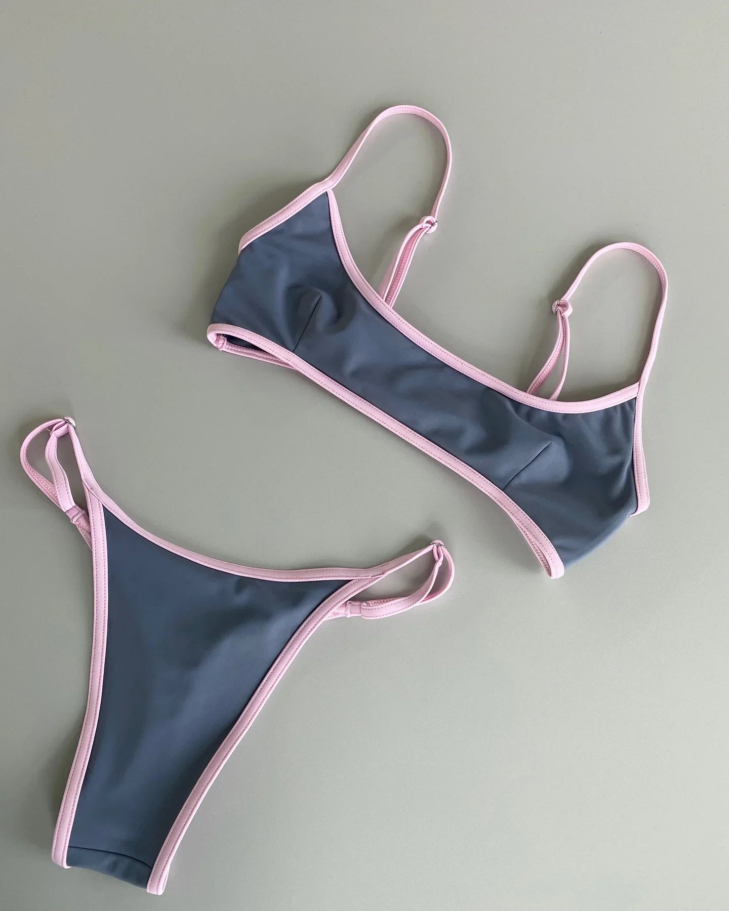 Women’s Brazilian Bikini Set With Chain Detail Swimwear